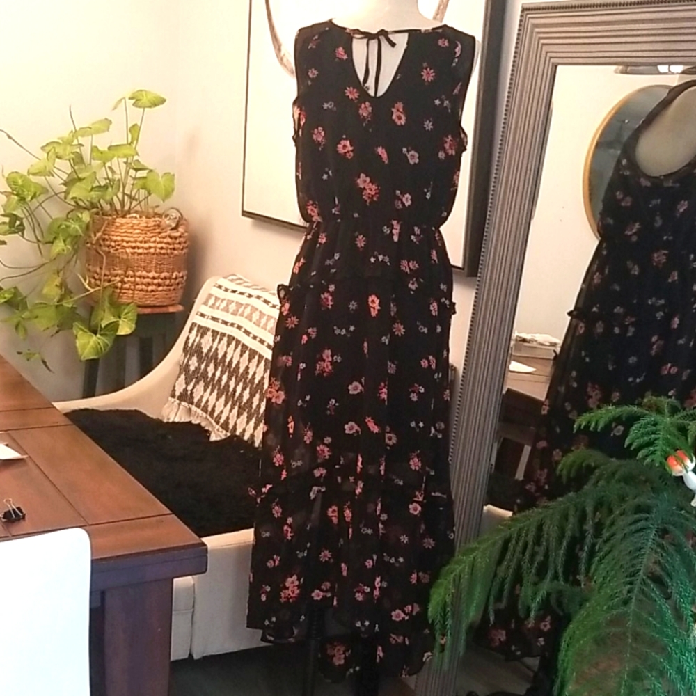 Beautiful black summer dress